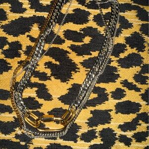 Arizona Jean Company Silver and Gold Necklace